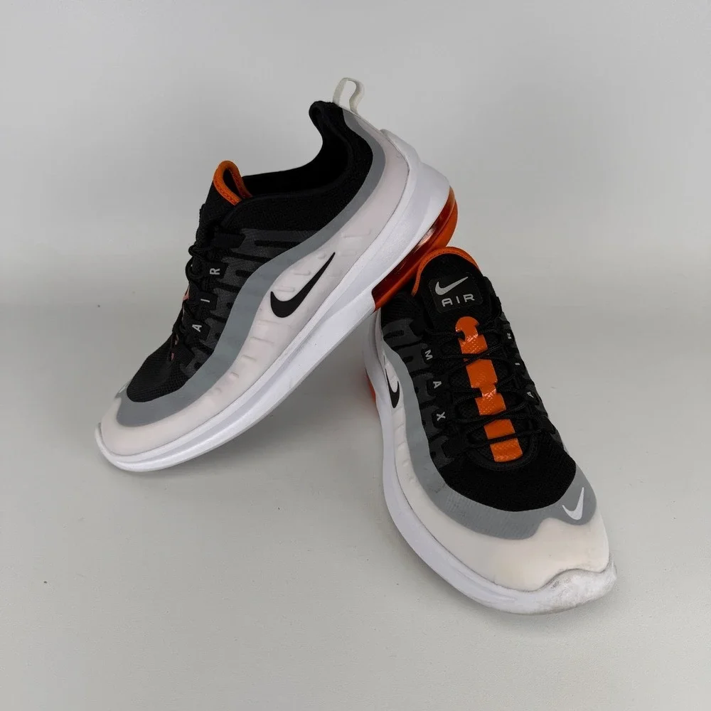 Nike Air Max Axis Black White Magma Orange Mens Size 12 - AA2146-017